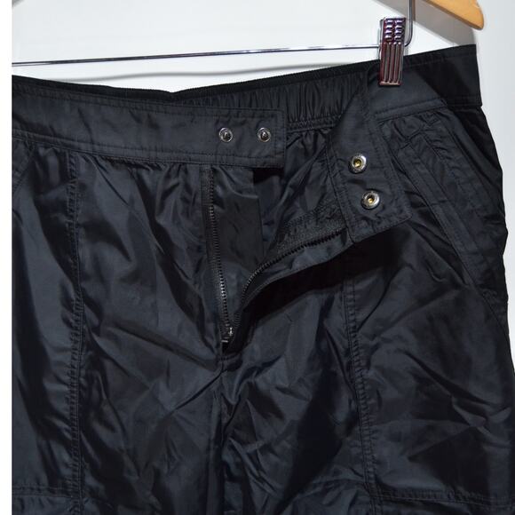 Fabletics Men's Cargo Joggers Nylon Black NWT Size XL Pants - Picture 5 of 11